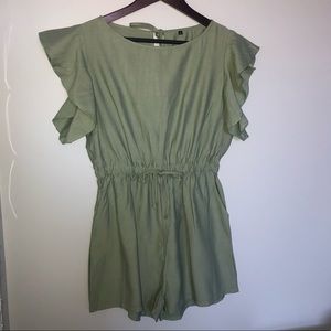 Flowy Shoulder Romper